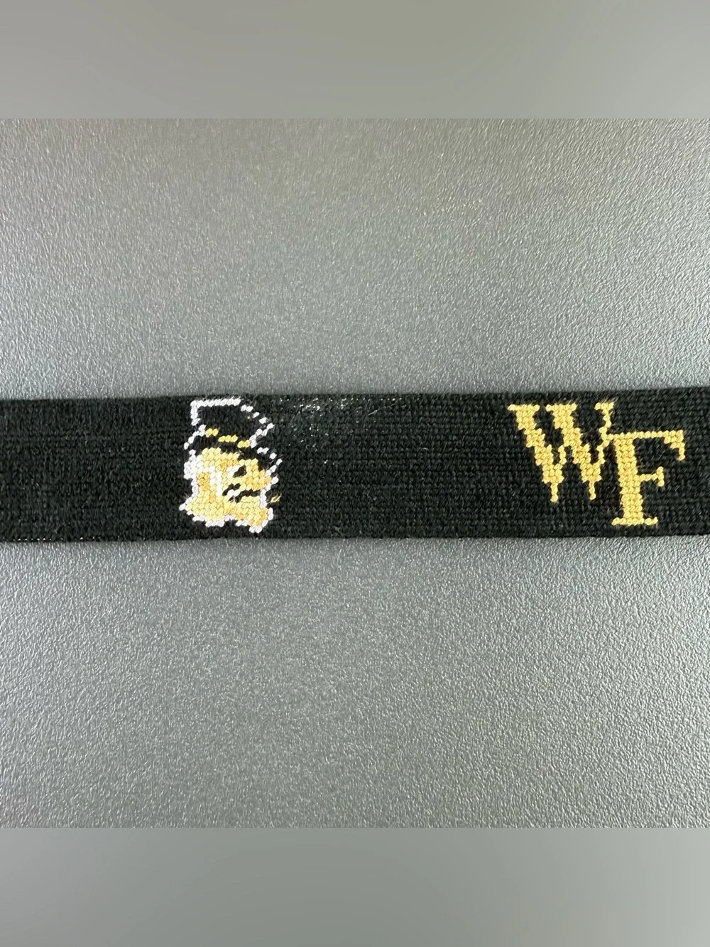 Smathers & Branson Wake Forest Demon Deacons Men’s $195 Needlepoint Belt size 38